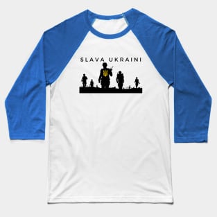 SLAVA UKRAINI Baseball T-Shirt